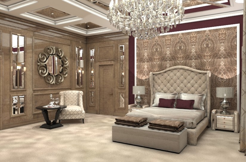 3D: загородный жилой дом