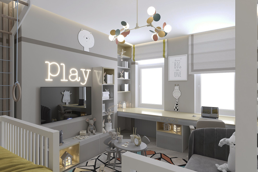 Обложка проекта: Дизайн интерьера "Детская для мальчика в ЖК "Фреш"