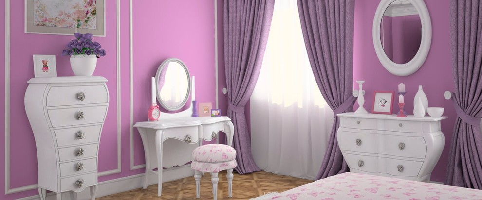 Обложка проекта: Столик с зеркалом для девочки