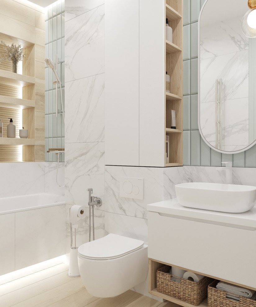 Ванная комната в ЖК Аристократ