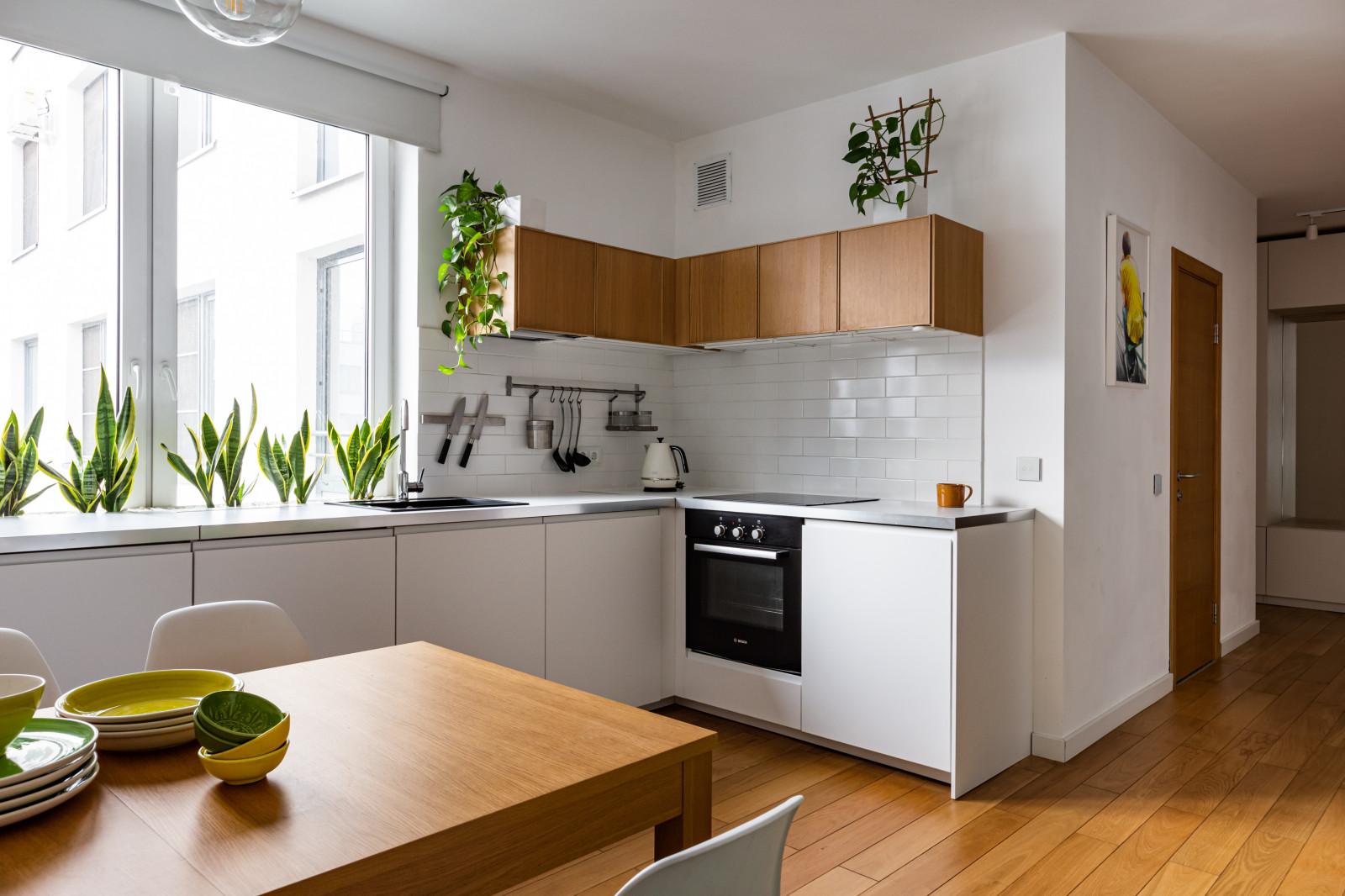 Светлая яркая квартира