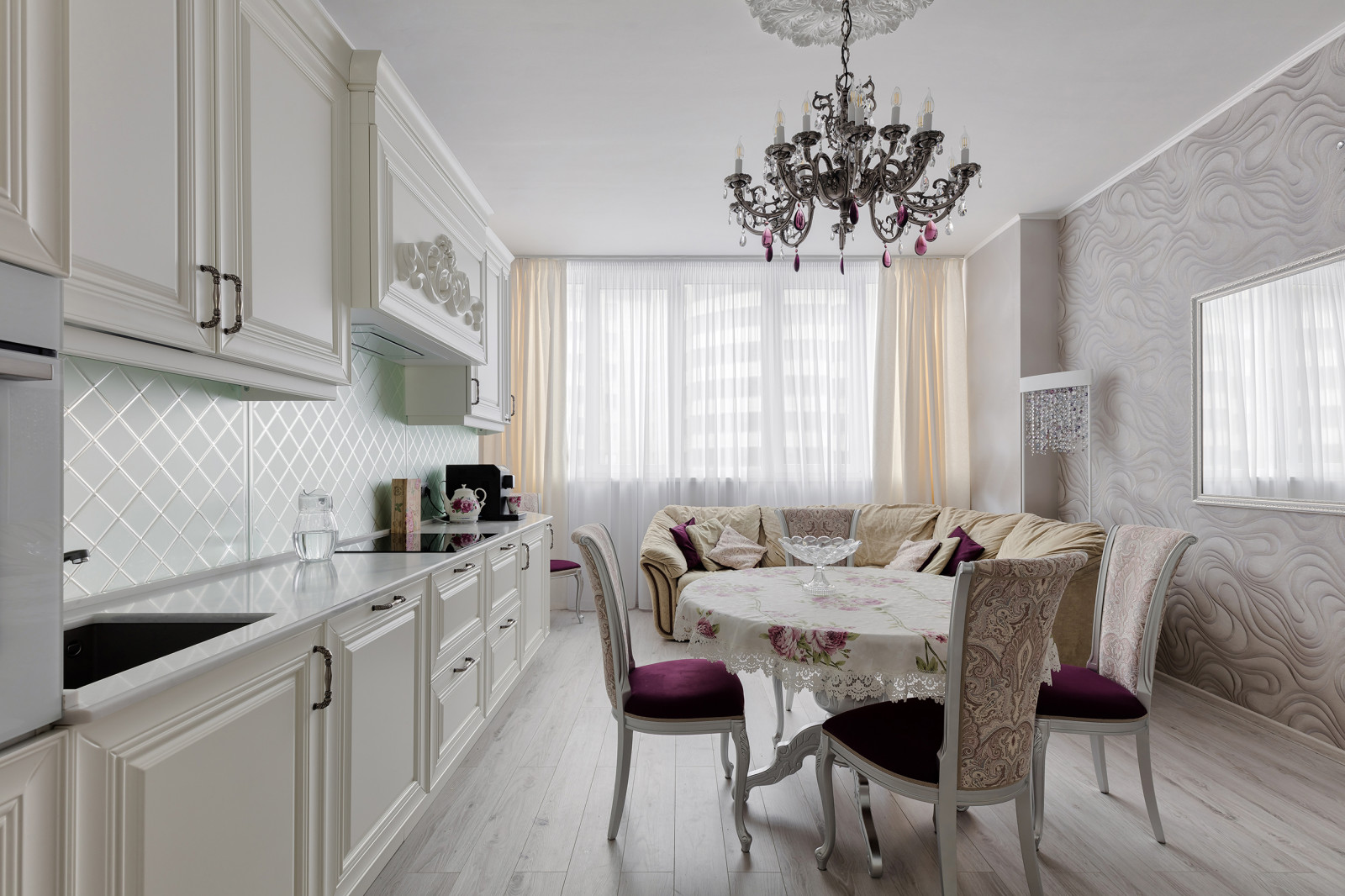 Обложка проекта: Квартира Платинум (реальные фото)