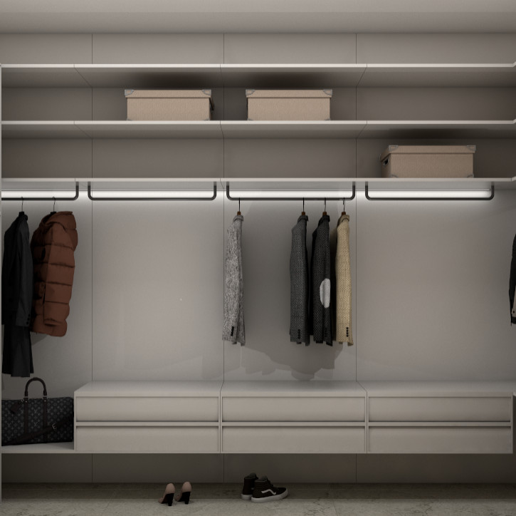 Гардеробная при входе в дом