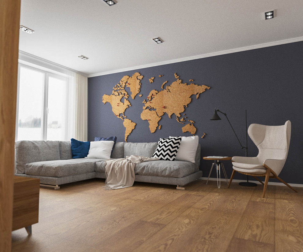 Скандинавский интерьер для молодой семьи