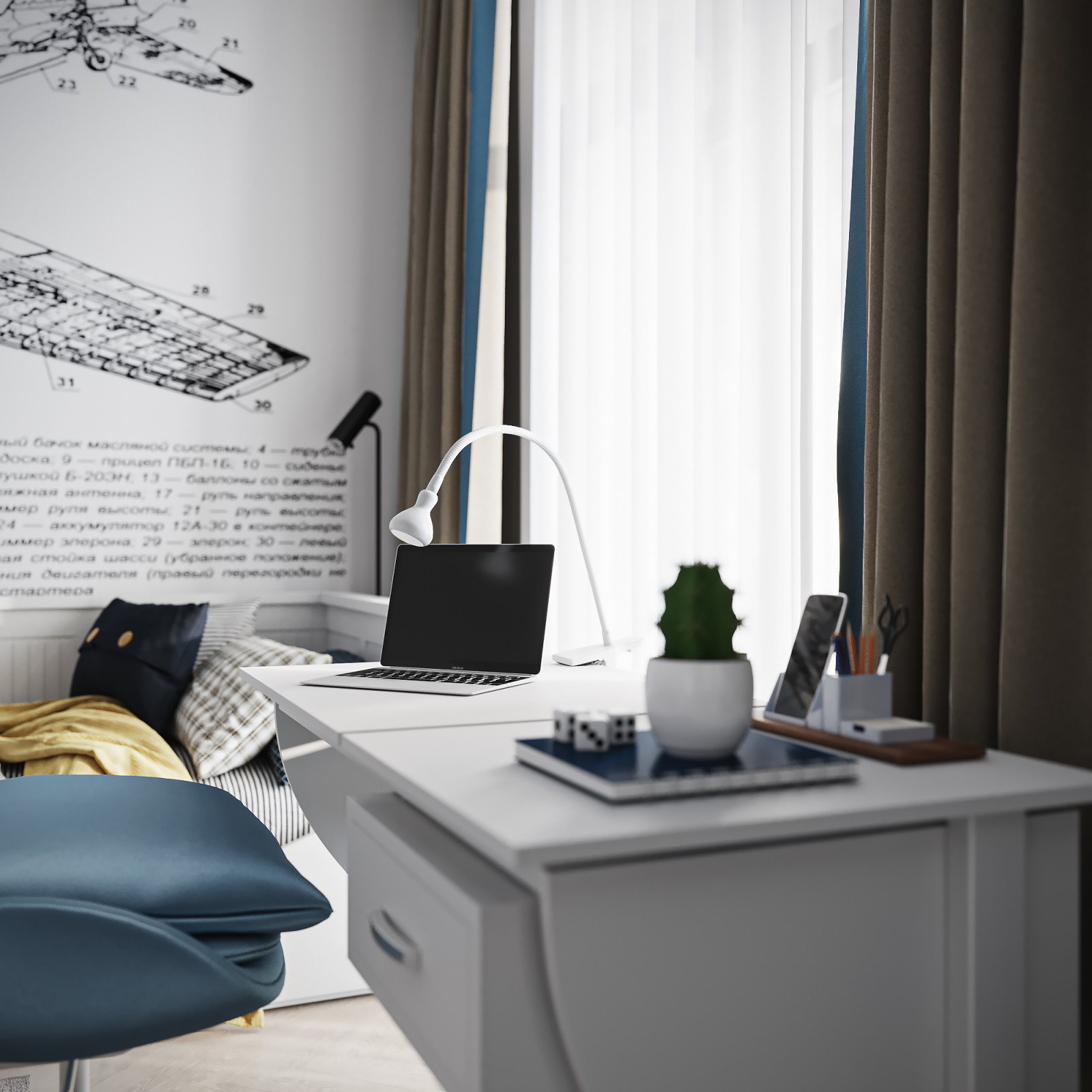 ЖК Spires 115 кв.м.