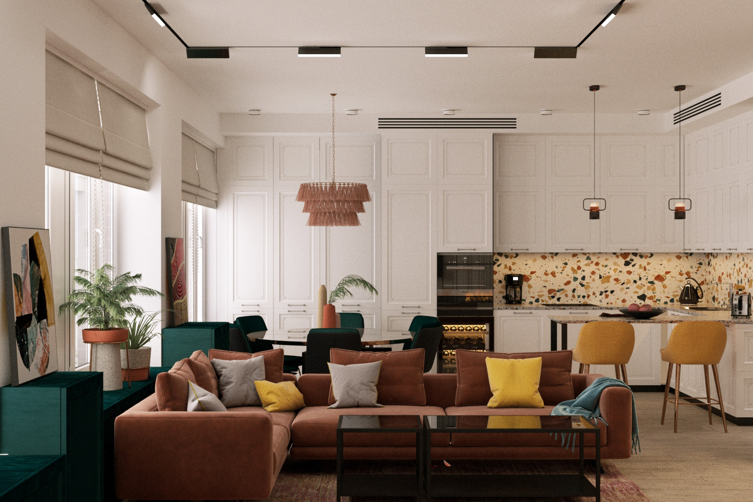 Обложка проекта: ЖК Родной город проект "Солнечные блики"