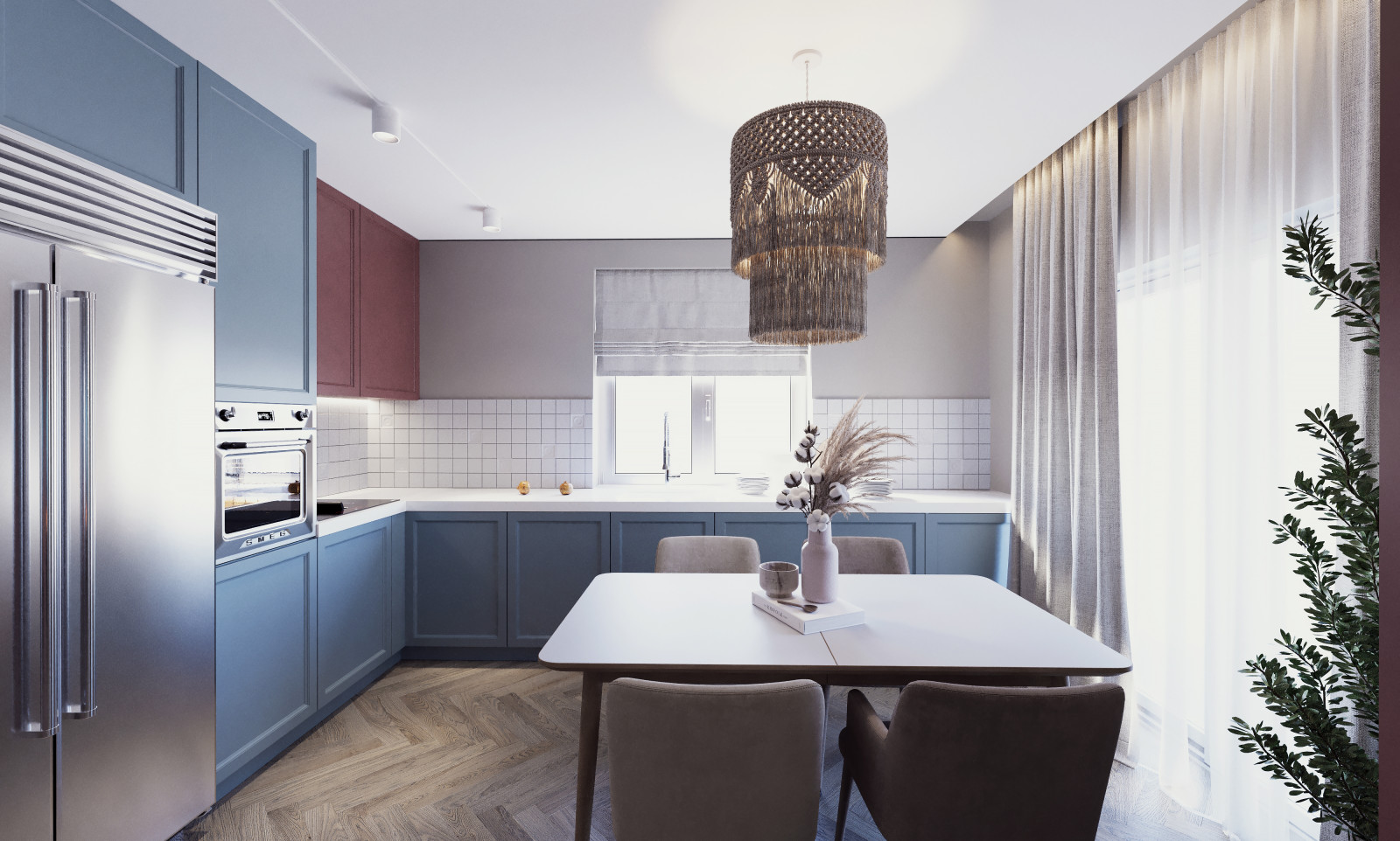 Современный дом в русском стиле