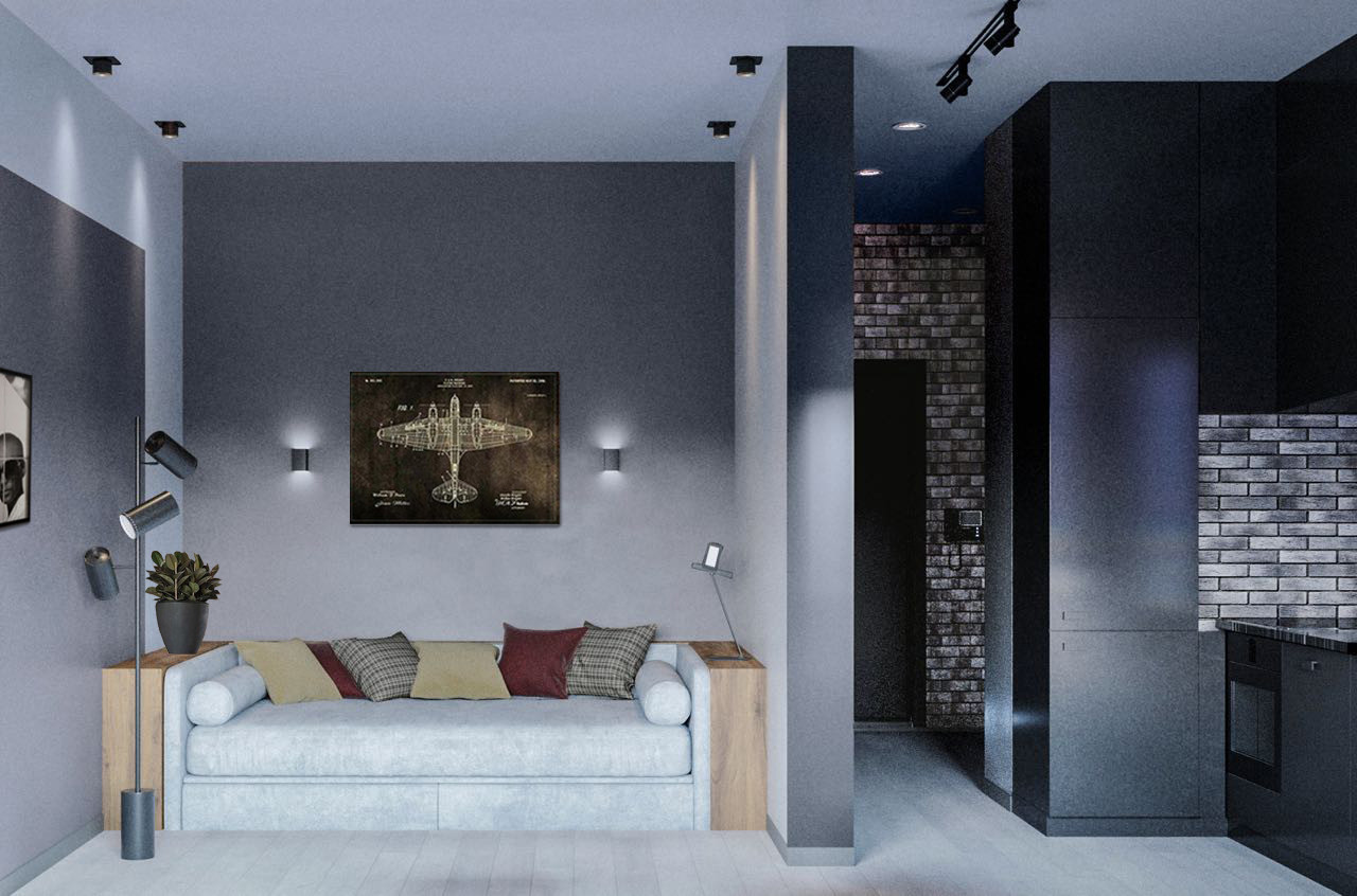 ЖК "Лефортово парк" Квартира для молодого холостяка