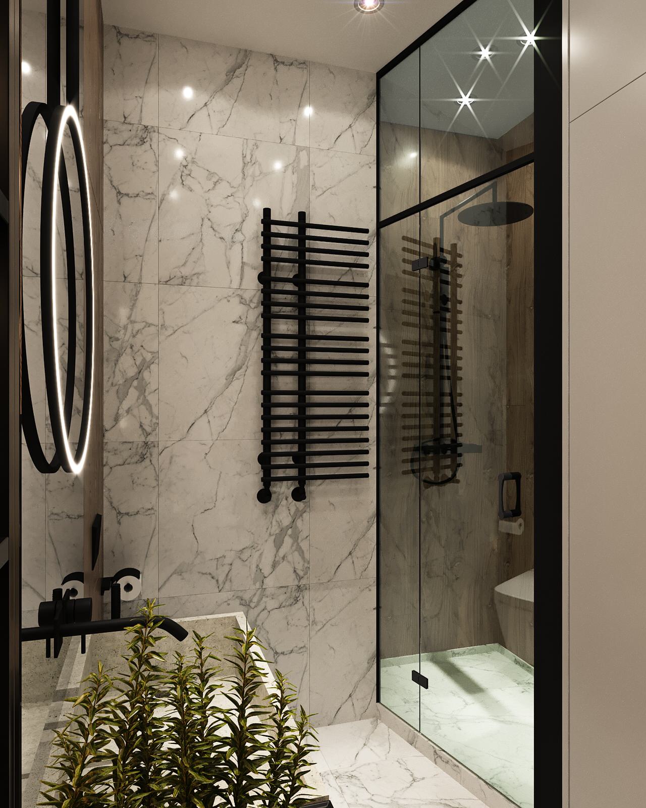 Трехкомнатная квартира в ЖК "Центральном"