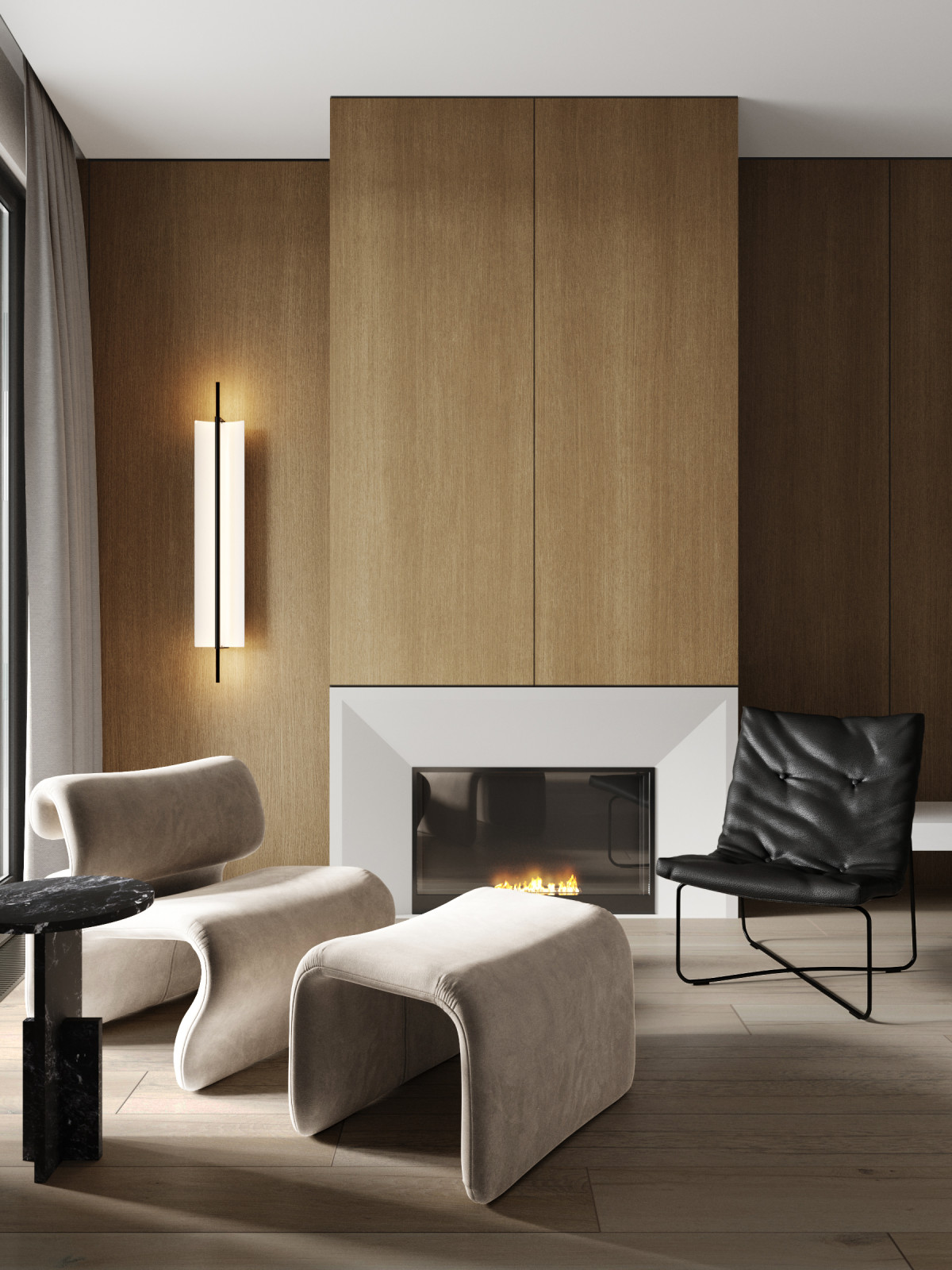 Обложка проекта: Апартаменты на берегу моря, 244 кв.м.