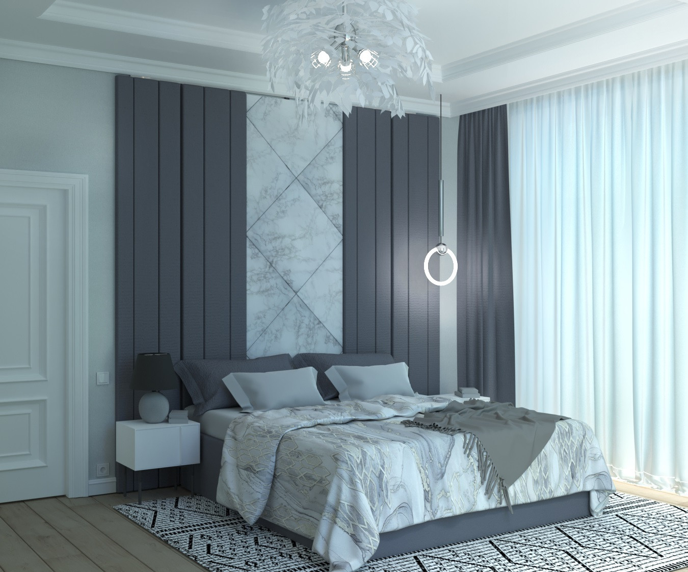 Небольшой частный дом в стиле неоклассика