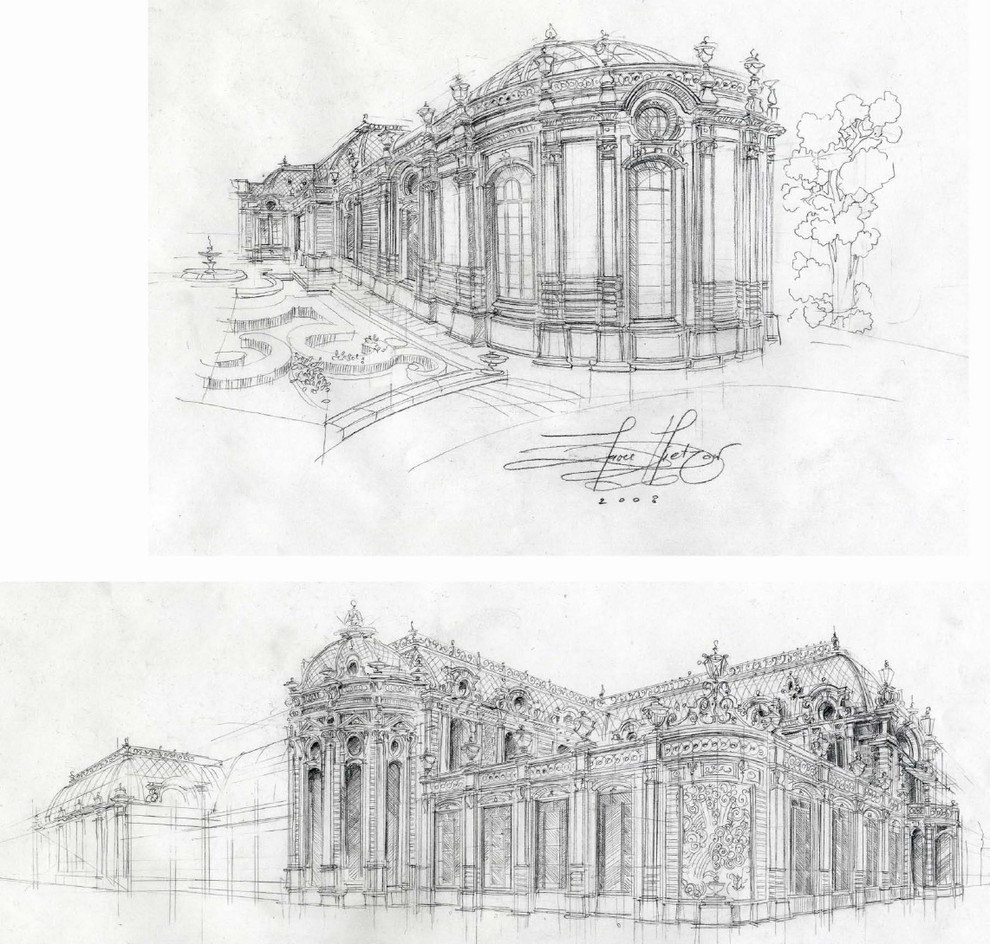 Эскизы - архитектура