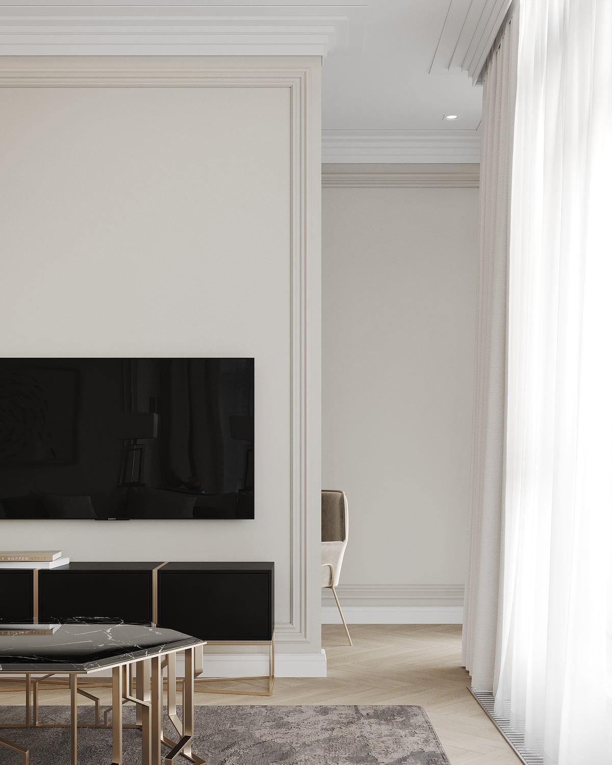 Дизайн-проект двухкомнатной квартиры для семейной пары