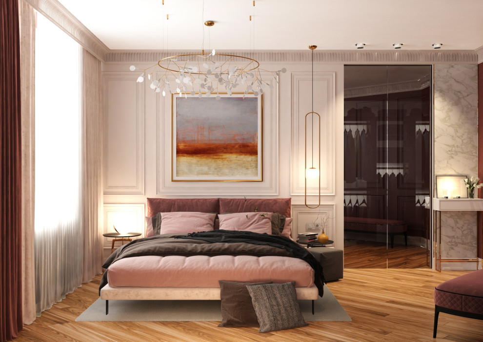 Дизайн Квартиры в современном стиле с британскими колониальными нотками.