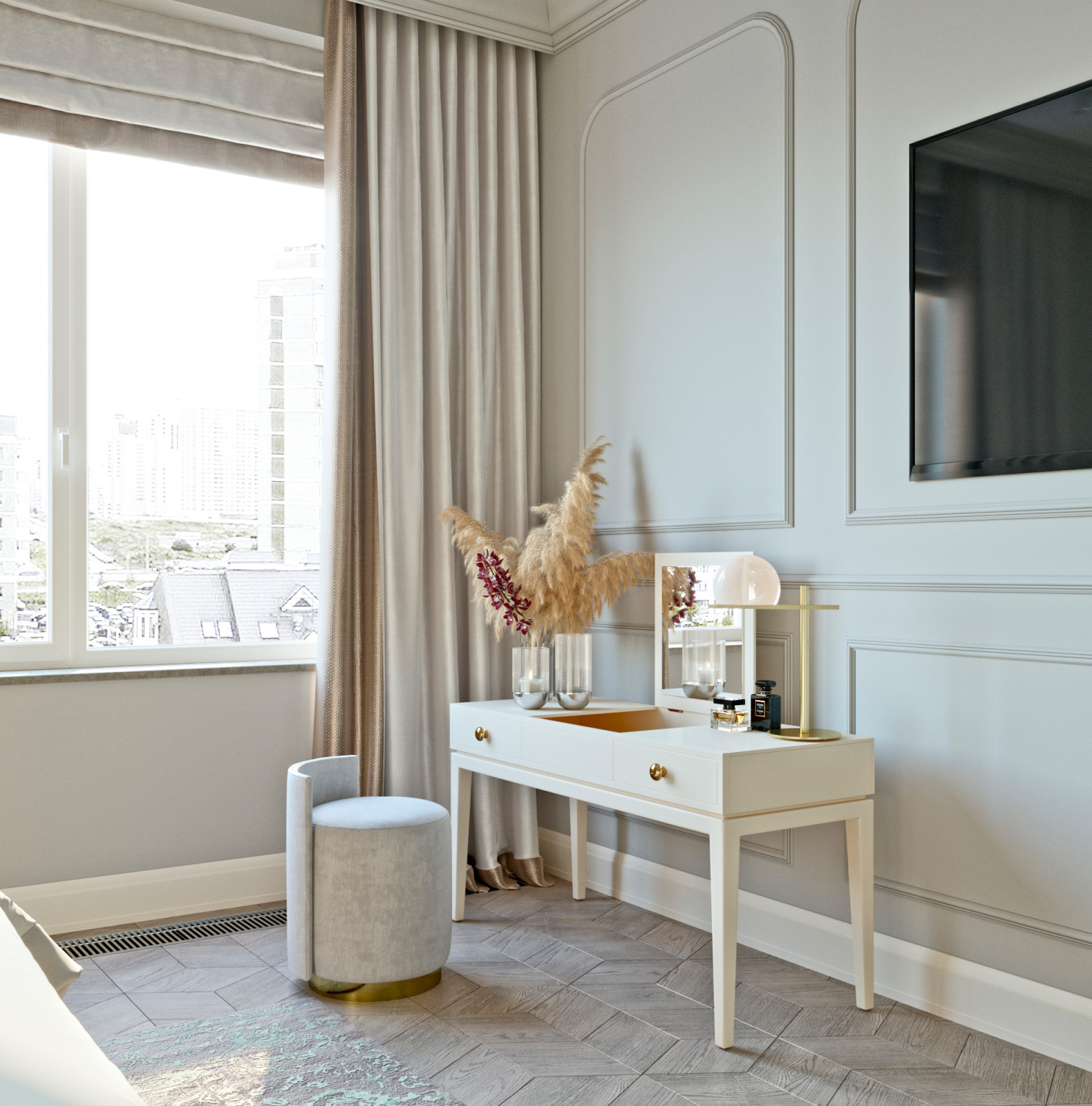 Квартира в неоклассическом стиле