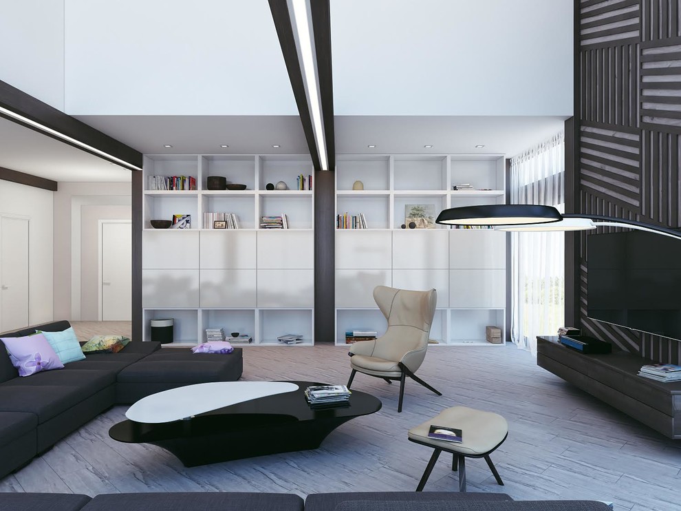 Дизайн дома в современном стиле 350 м2