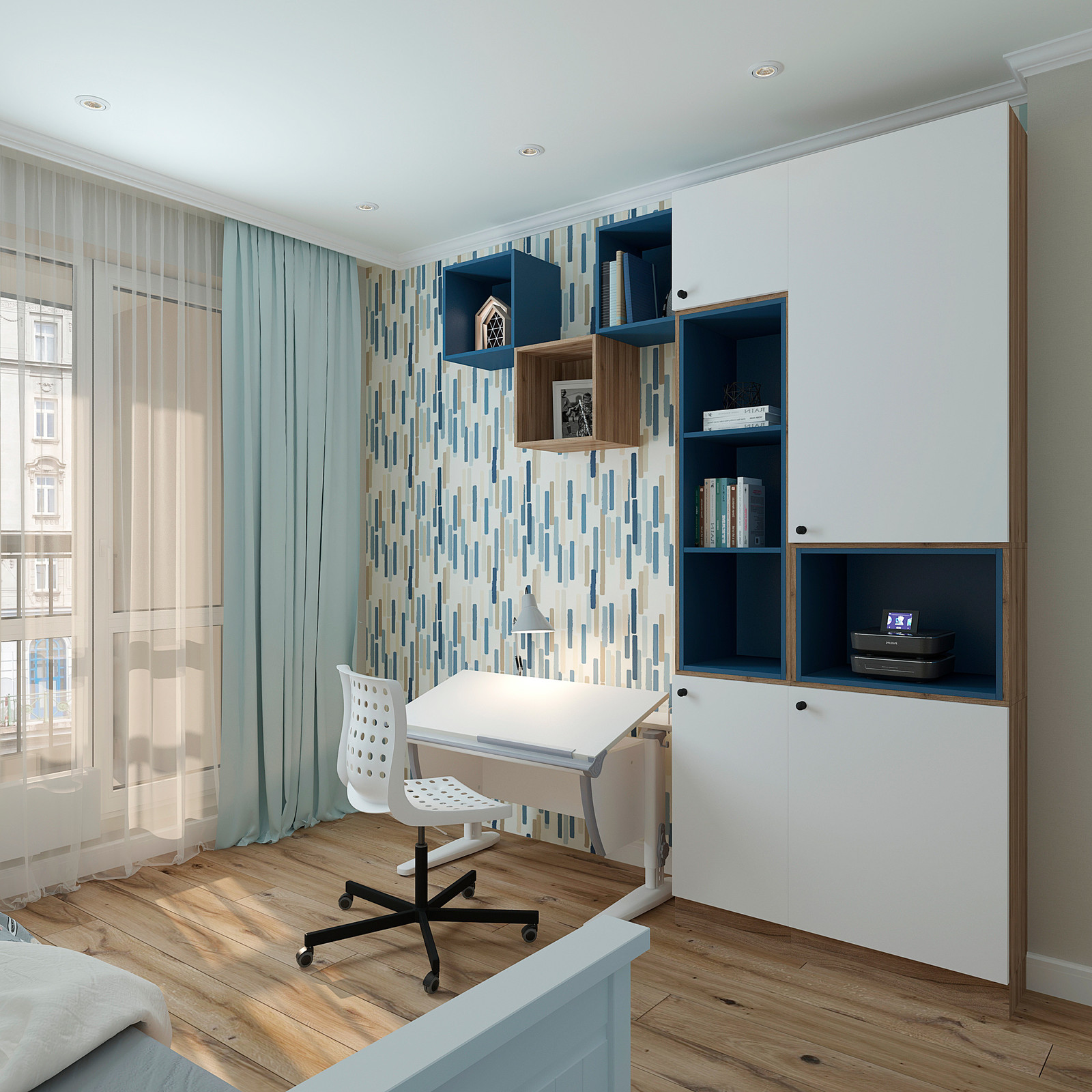 Дизайн трех комнатной квартиры в ЖК Комсомолец