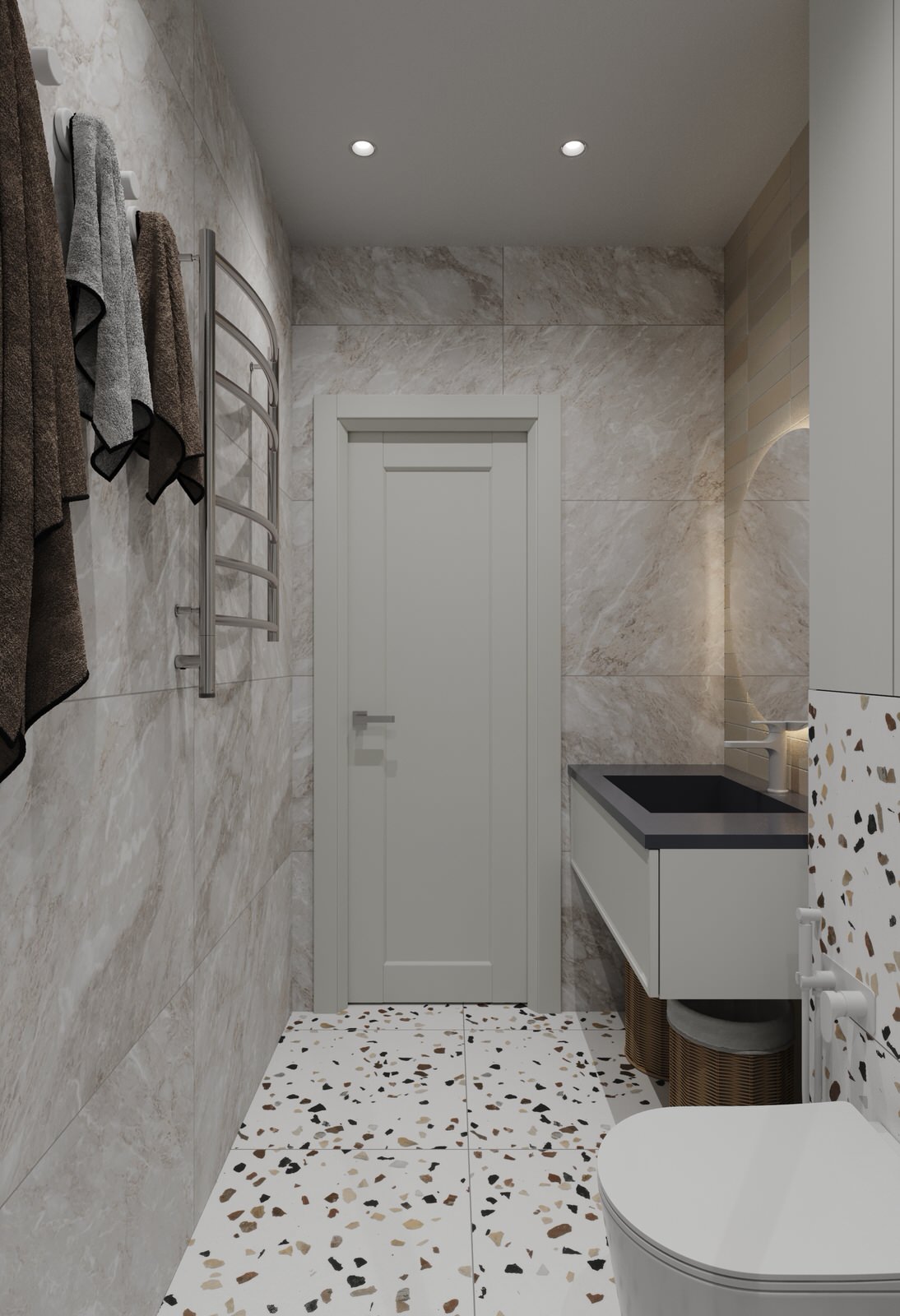 Дизайн проект квартиры 160м