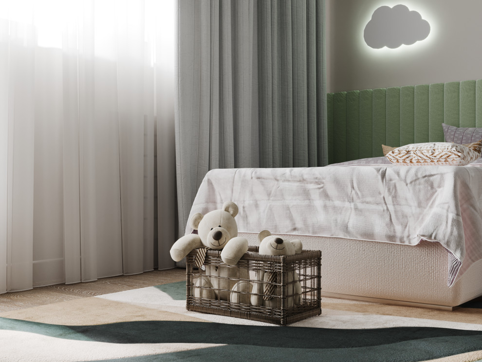 Детская в природных тонах