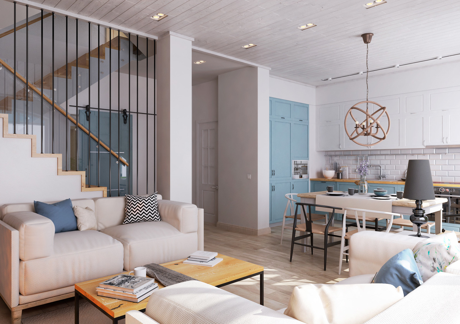 Обложка проекта: Интерьер дома в КП “Кантеле”