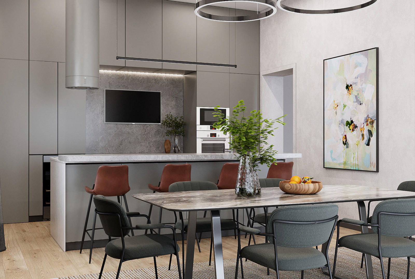 Редизайн кухни в загородном доме, г.Ижевск