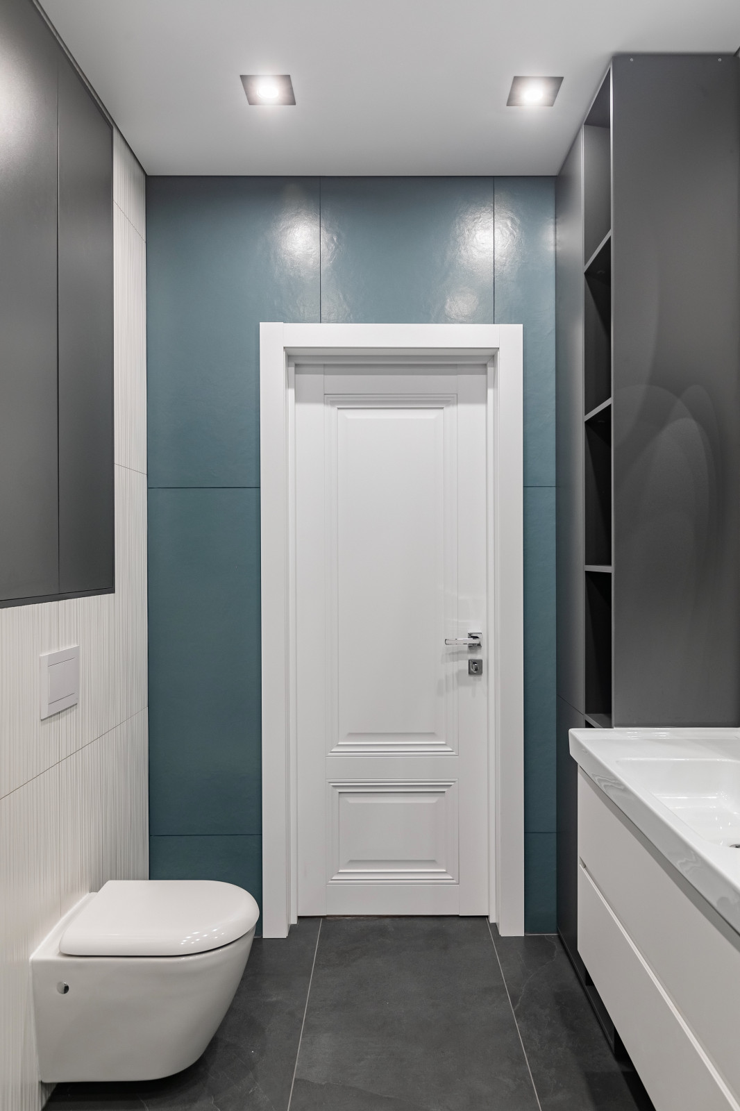 Яркий интерьер таунхауса