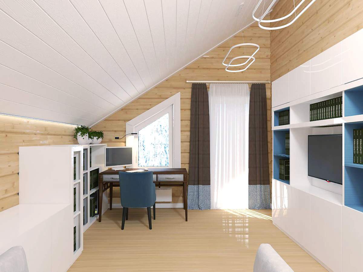 Дом из клееного бруса