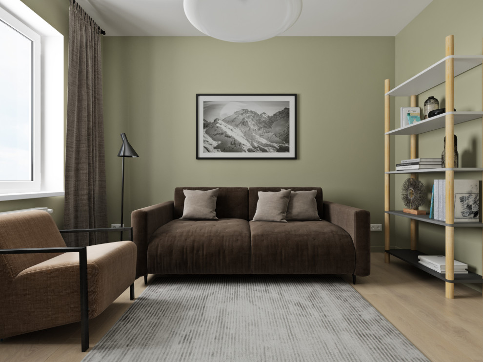 Гостиная в скандинавском стиле