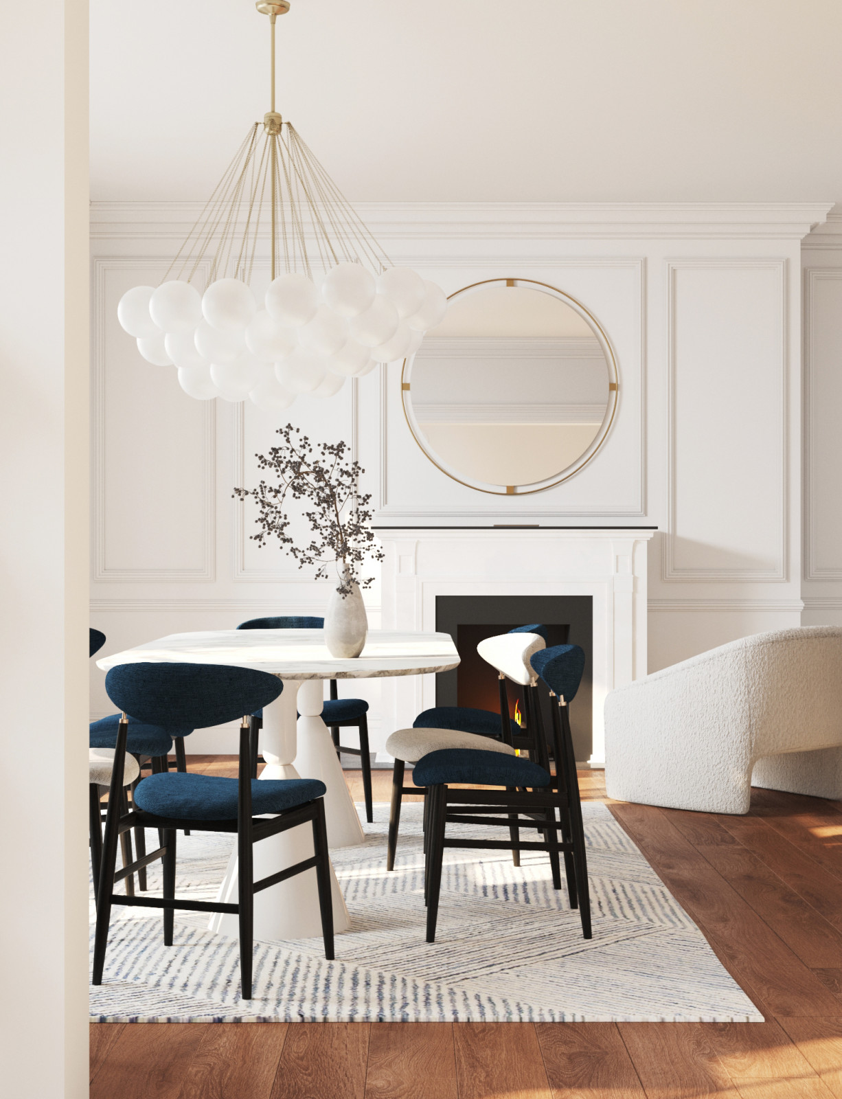 Mix of classic and modern style