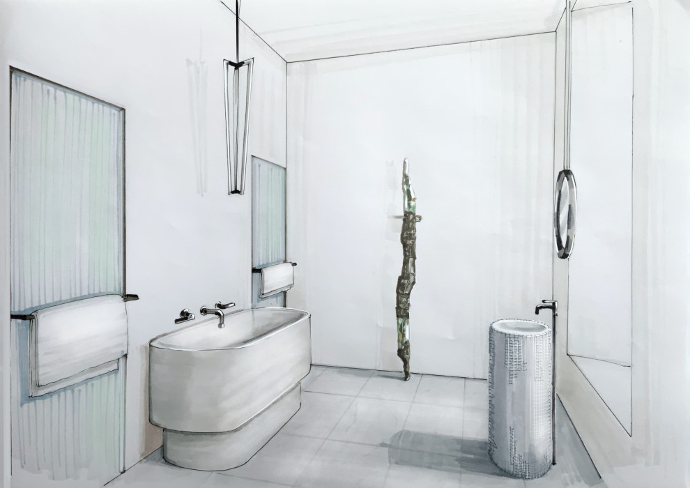 Обложка проекта: Проект "Персональный север" (Дом в Крекшино, 350 кв. м)