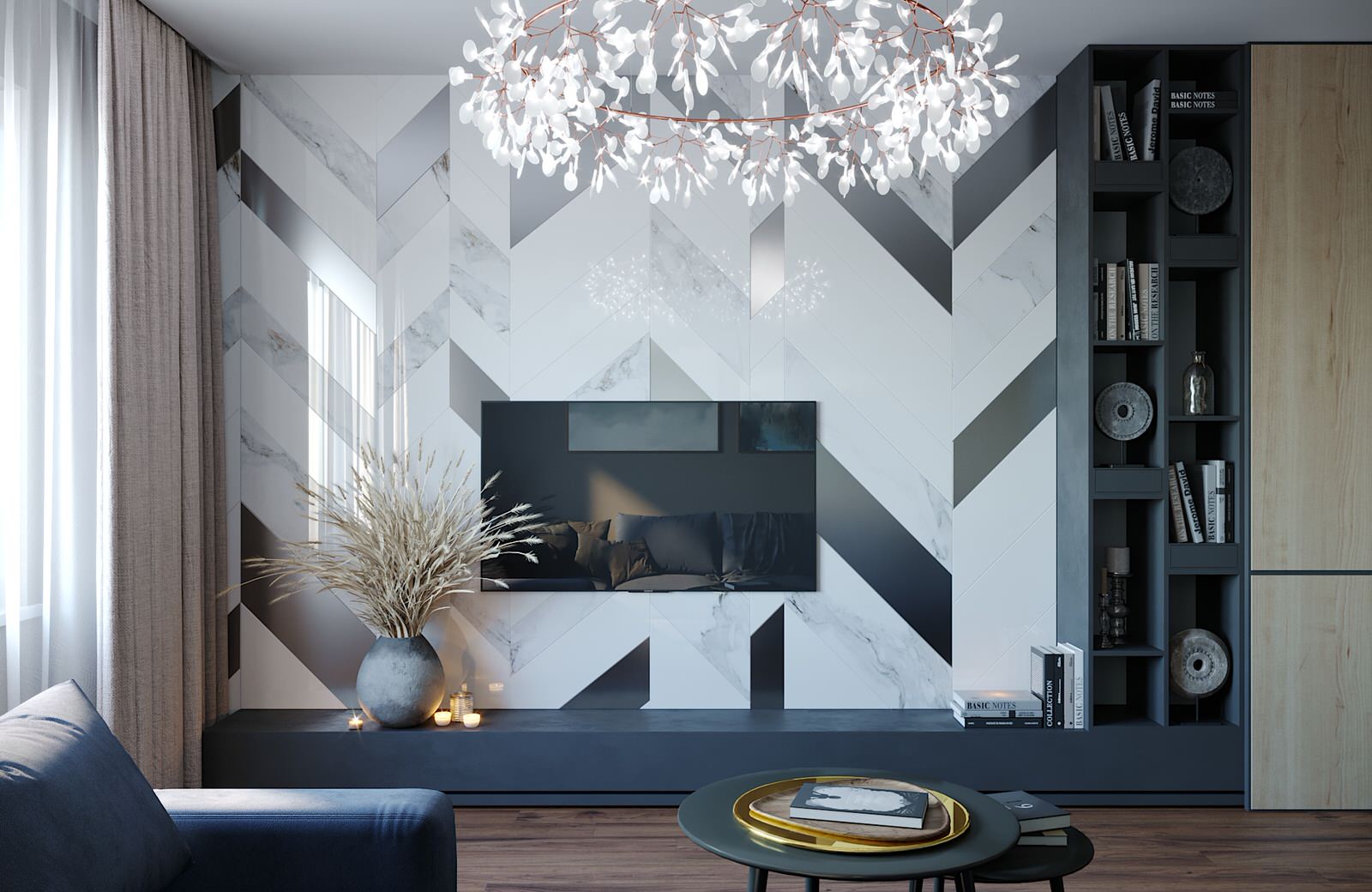 Гостиная в современном стиле