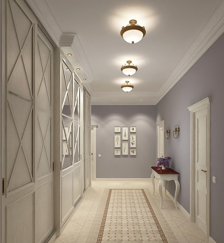 Трехкомнатная квартира в классическом стиле