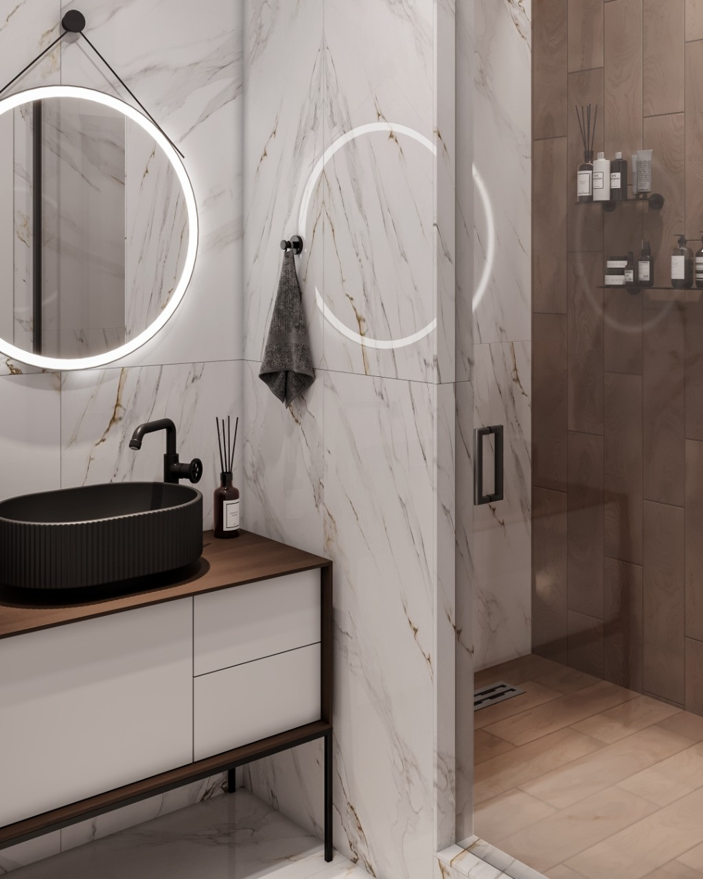 Дизайн интерьера дома 130 м²