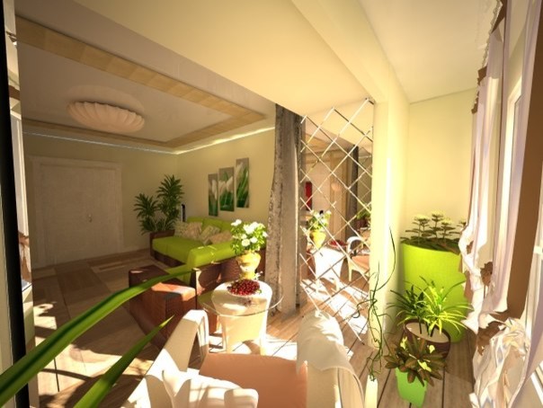 Обложка проекта: Визуализация гостиной в доме