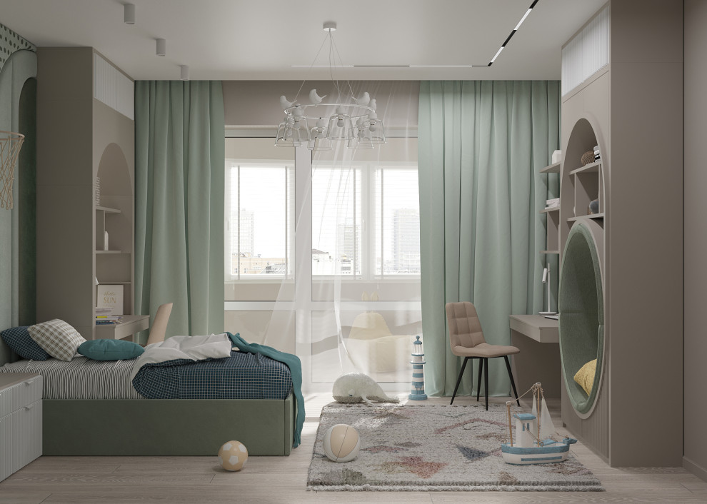 Обложка проекта: Детская комната в современном стиле