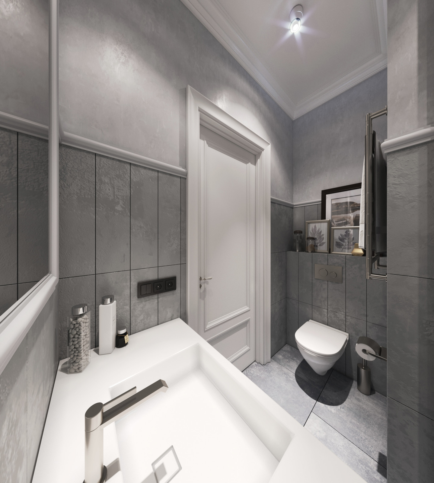 Интерьер частного жилого дома