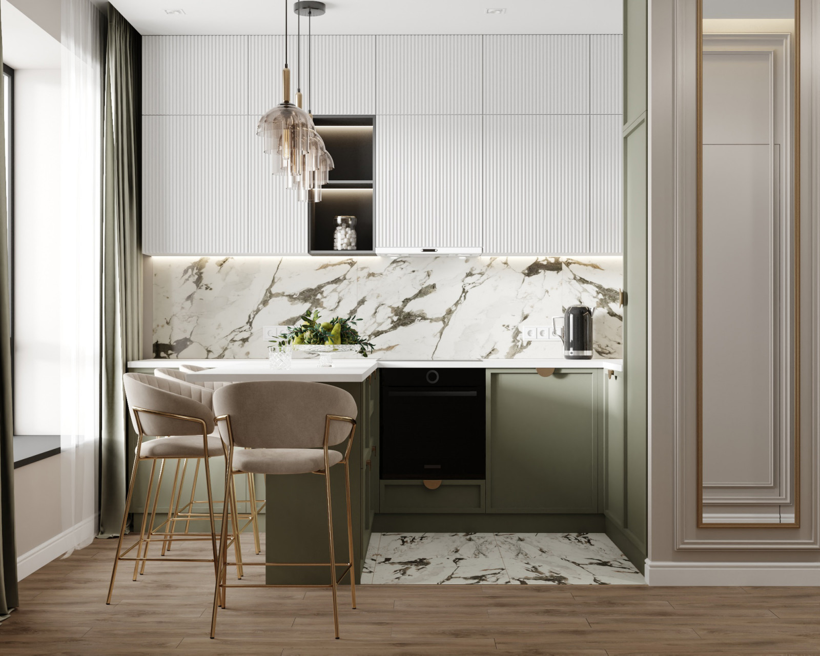 Обложка проекта: Квартира 35 кв.м., г. Москва ЖК NOW