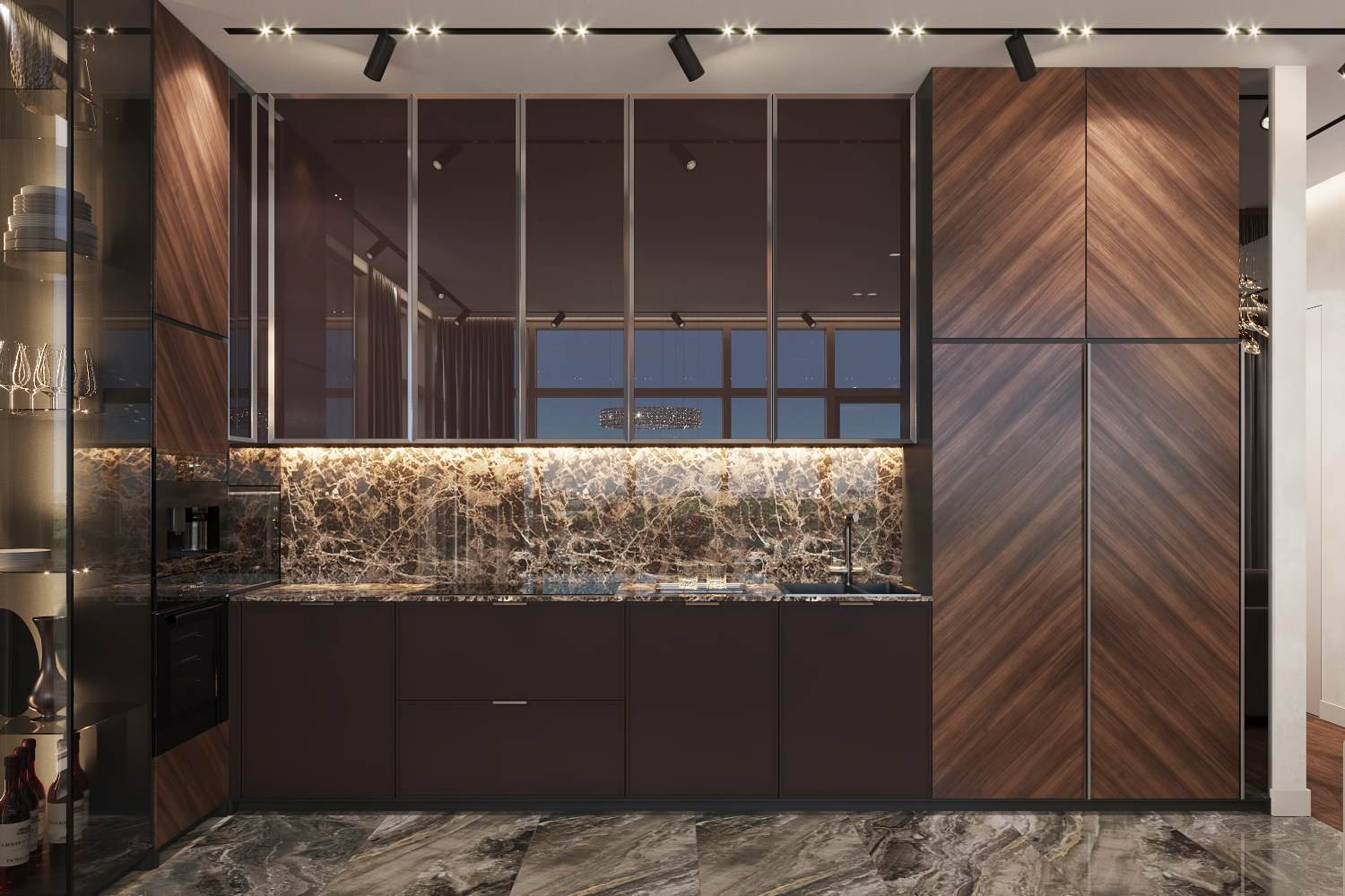 Проект квартиры 200 кв.м. 2021г.