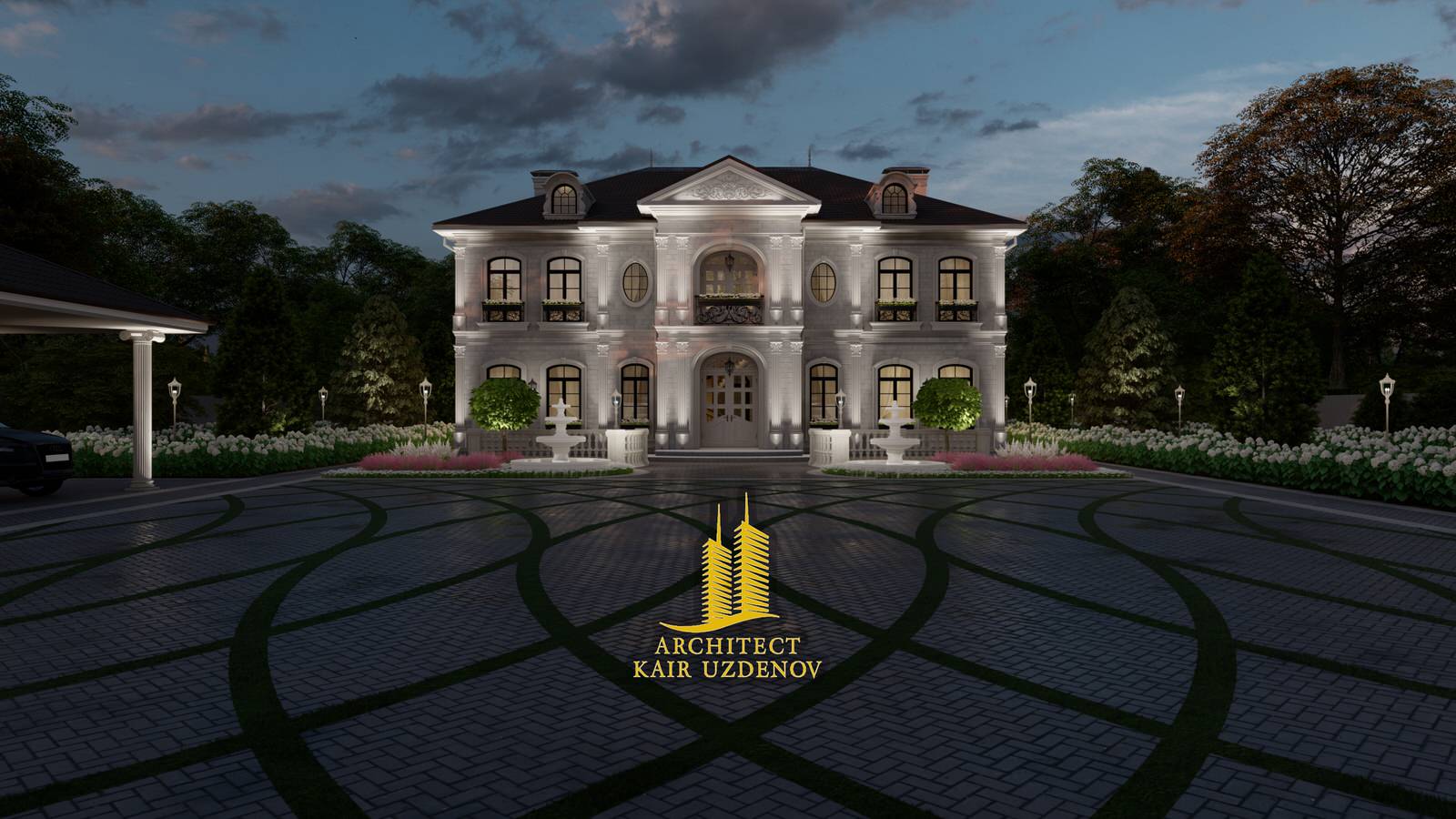 Проект дома в стиле Французский ренесанс