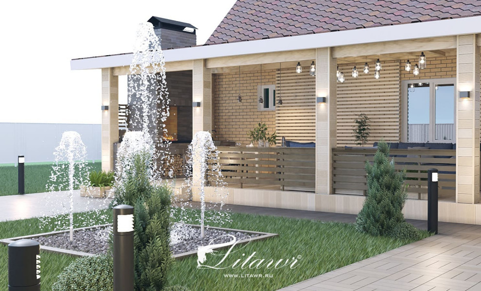 Дизайн беседки