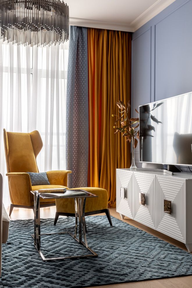 Благородная эклектика. Квартира в Москве.