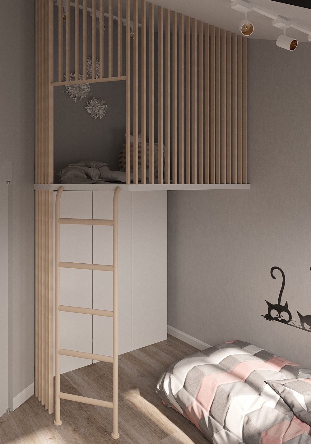 Детская для девочки  в частном доме