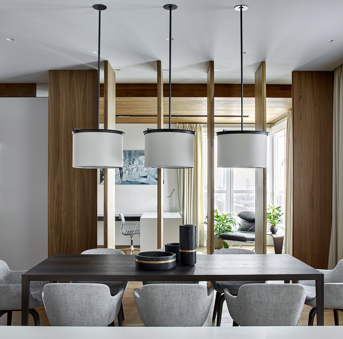 Houzz тур: Пентхаус на Рублевке для большой семьи