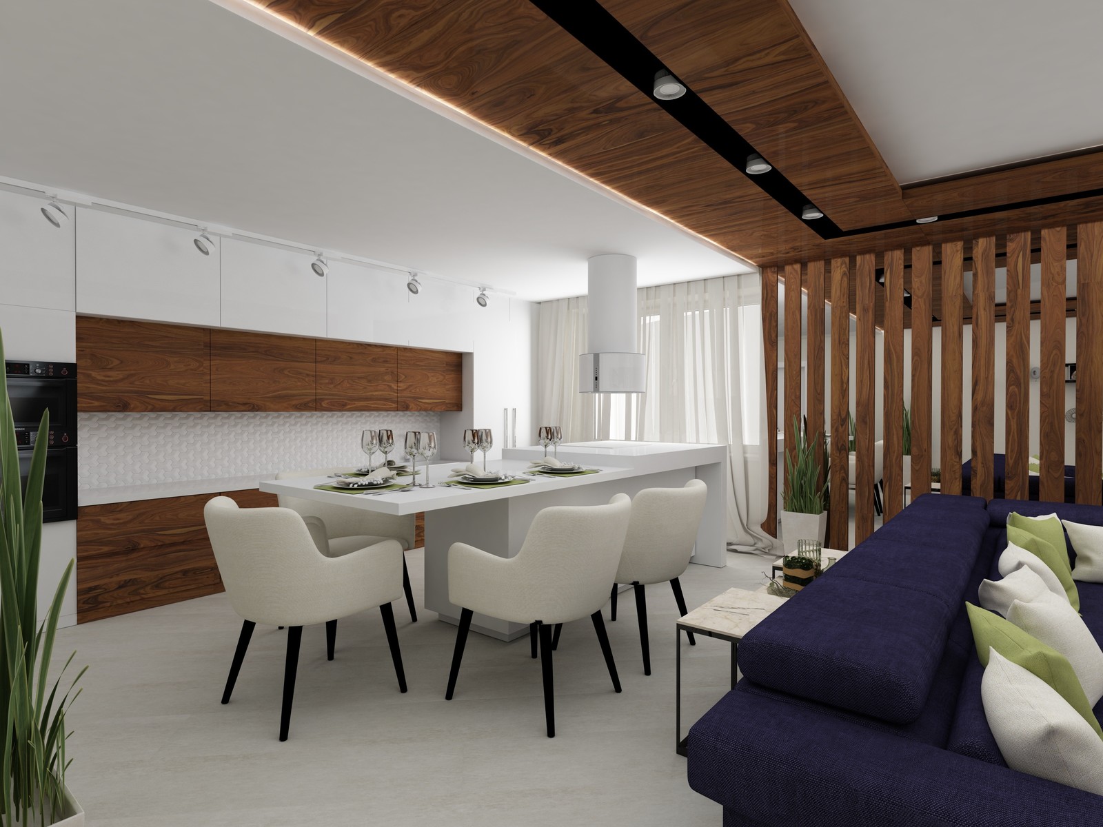 Обложка проекта: Трёх комнатная квартира 98.8 кв.м. в ЖК НЬЮТОН