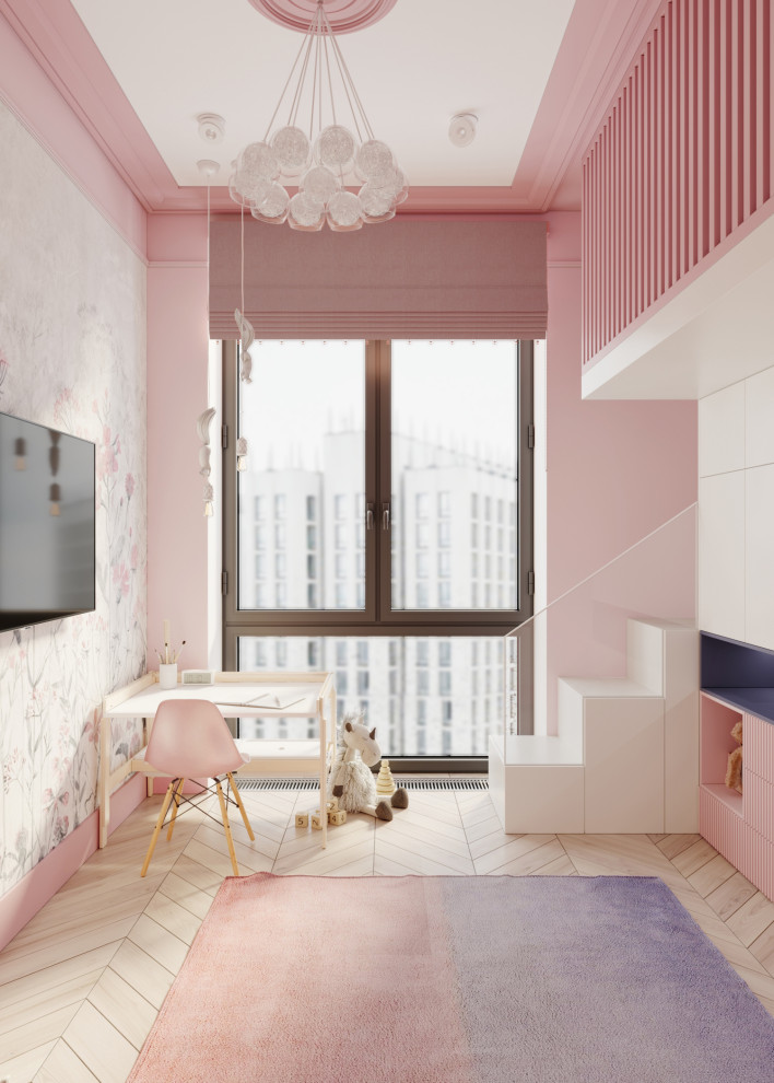 Чернично-розовая детская