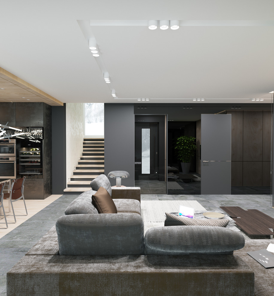 Luxury interior in 216 m2