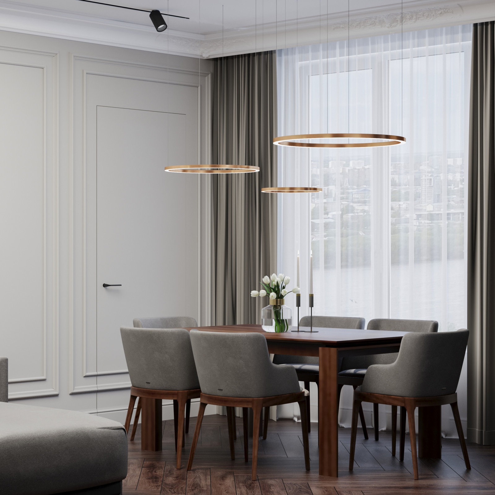 Квартира неоклассика