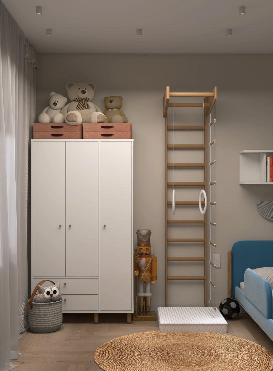 Обложка проекта: Детская комната для мальчика