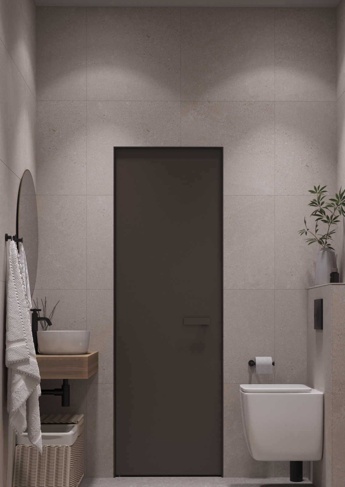 Санузел в современном стиле