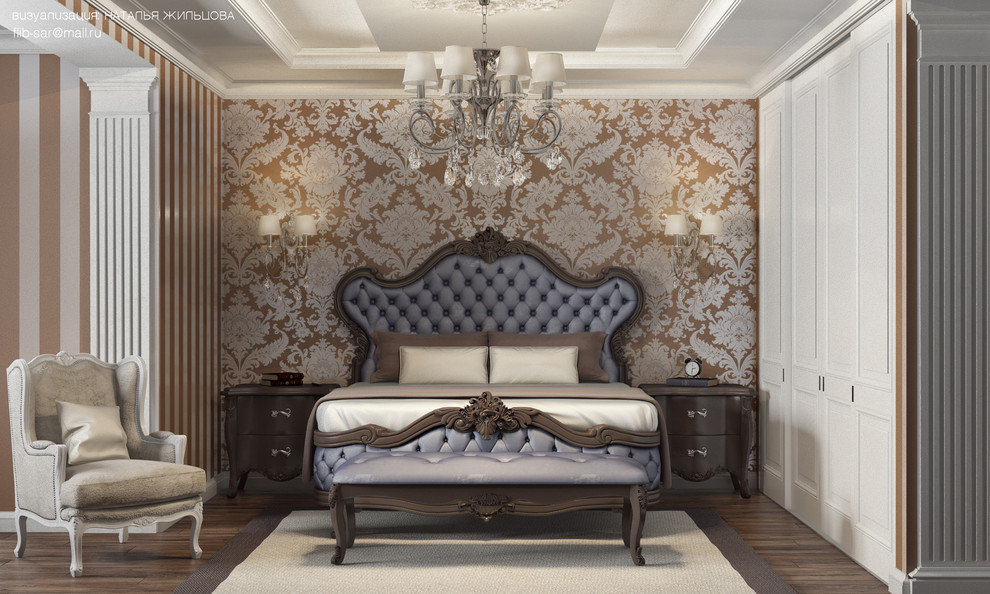 Визуализация интерьера частного дома общей площадью 336 кв.м.